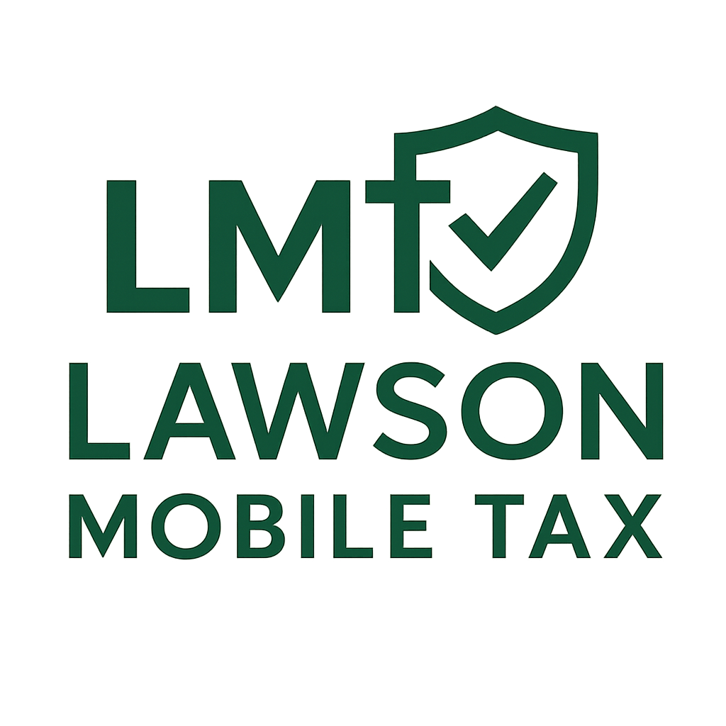 Lawson Mobile Tax Logo